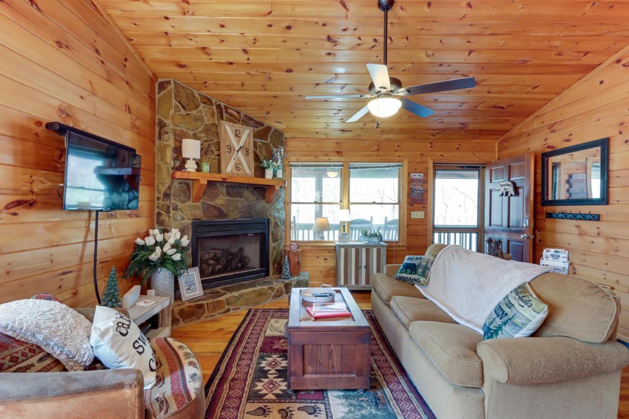 Blue Ridge Cozy Cabin In The Woods With Hot Tub! Exterior foto