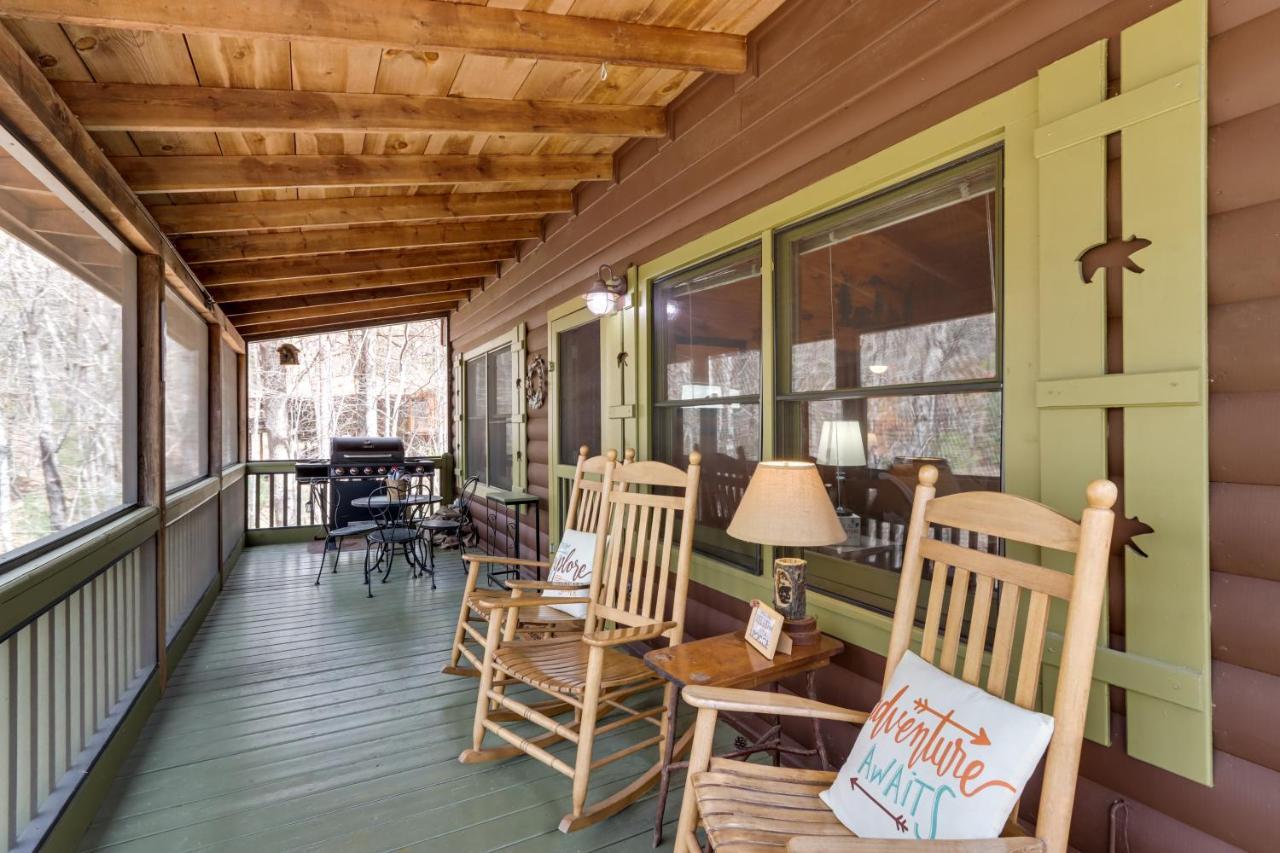 Blue Ridge Cozy Cabin In The Woods With Hot Tub! Exterior foto