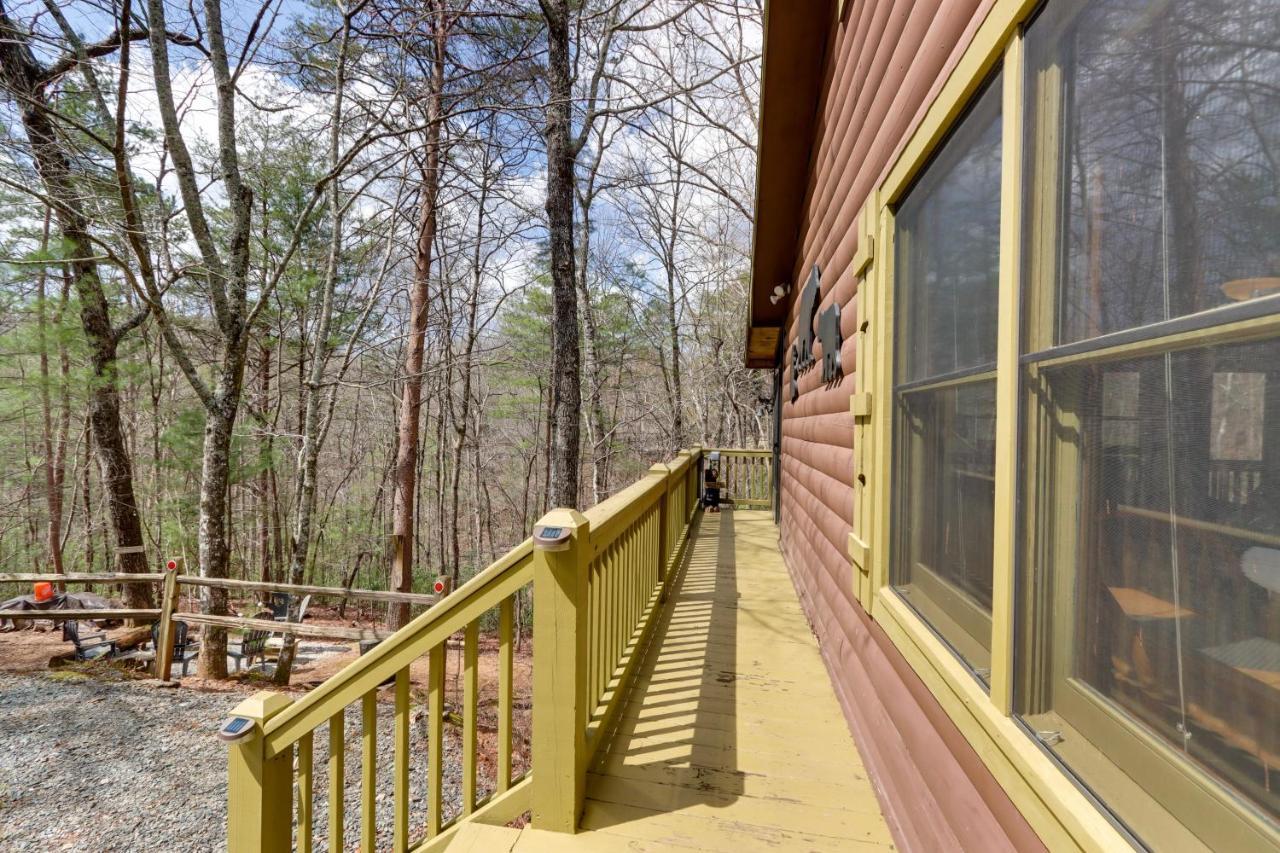 Blue Ridge Cozy Cabin In The Woods With Hot Tub! Exterior foto